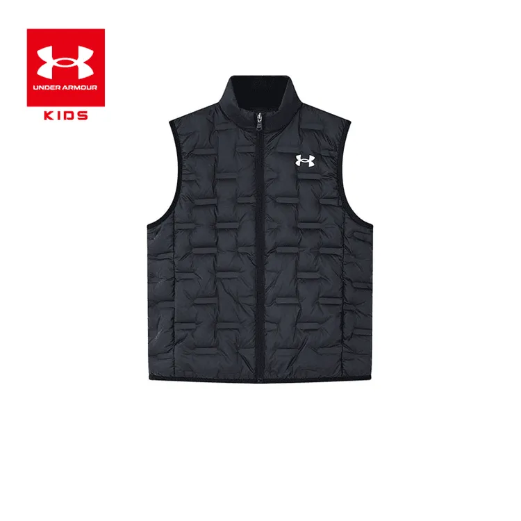Under Armour/安德玛儿童户外运动轻薄时尚秋冬立领马甲大童女孩