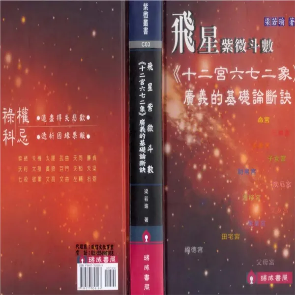 梁若瑜-飞星紫微斗数《十二宫六七二象》广义的基础论断诀.460页