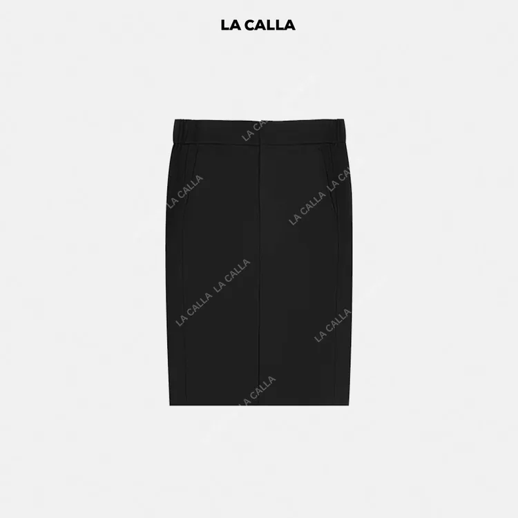LA CALLA吉拉极简羊毛半裙YY-WS8525