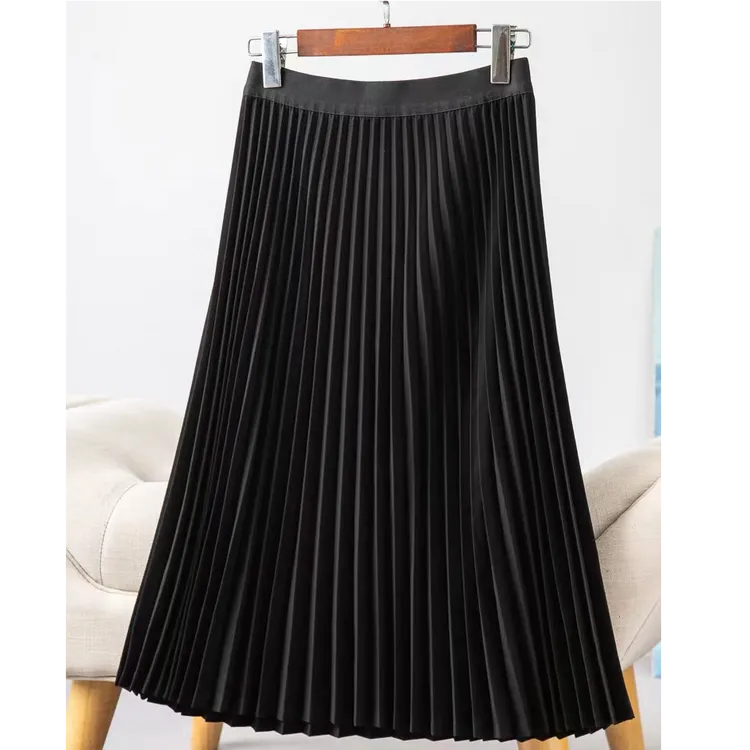 【359半裙】薇乐女装毛呢百褶裙显瘦气质轻奢洋气修身百搭时尚A字