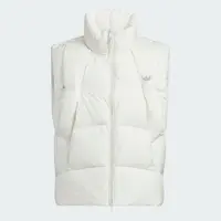 adidas 三叶草VEST DOWN 保暖鸭绒羽绒背心马甲 KV3986 KV3987 