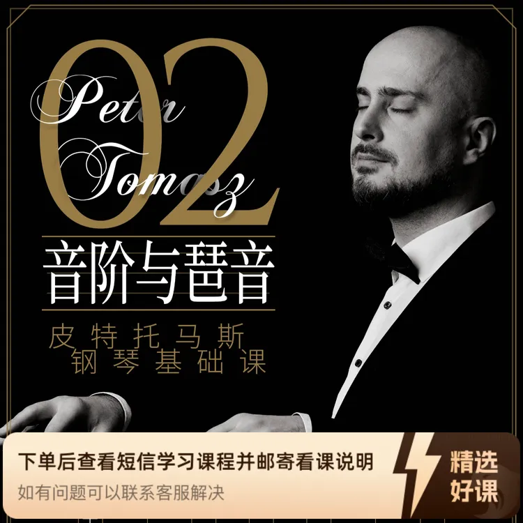 皮特托马斯钢琴基础课2（留意短信解锁课程）