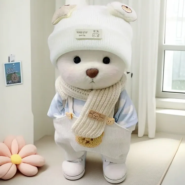 正版关节小熊毛绒玩具公仔玩偶送闺蜜生日生日礼物送圣诞礼物