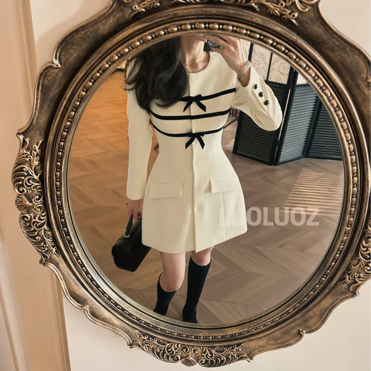 【现货】LUOLUOZ【柳风光影】收腰显瘦短款女神范外套＋短裤套装JF1029