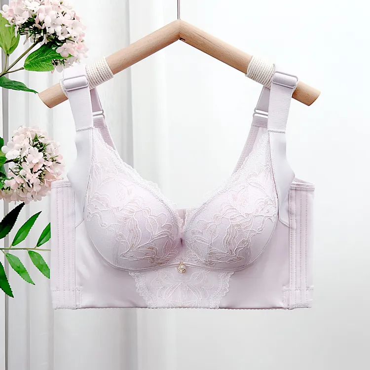 调整型品牌院线内衣女收副乳小胸平胸加厚聚拢文胸矫正防下垂胸罩