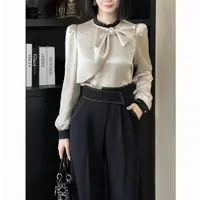 FF3133通勤法式时尚套装衬衫百搭设计师（随机发货，介意勿拍）