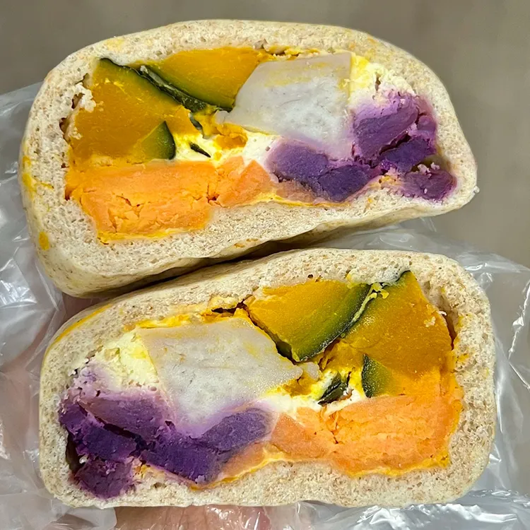 【馅料丰富】中秋礼五谷丰登代餐馒头学生早餐冷冻半成品面点蒸菜