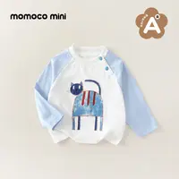 【现货】MOMOCOmini婴童扎染猫可爱长袖卡通男女宝打底87910235007