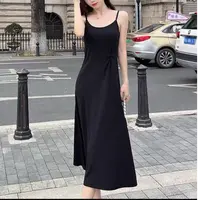 A夏季新款不规则显瘦时尚吊带裙2294#