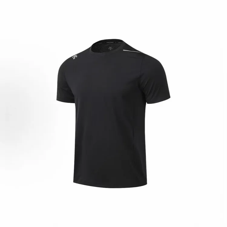 DESCENTE/迪桑特  Logo修身运动速干圆领短袖T恤男款 RTS43