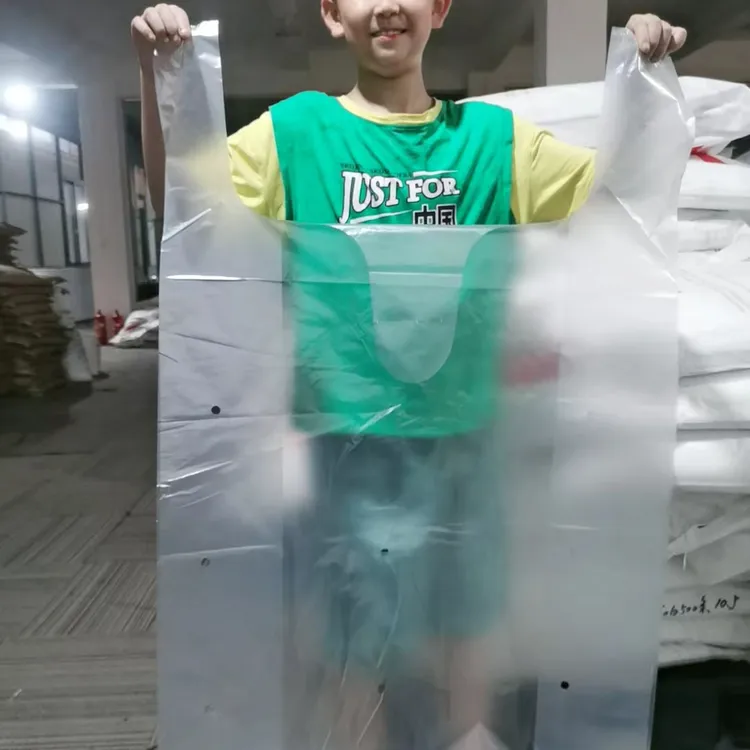 透气防雾打孔袋水果蔬菜塑料袋子手提特大号商用保鲜食品袋大容量