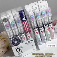 高档牙刷软毛便携家用宽头深层通用12支独立包装MZK