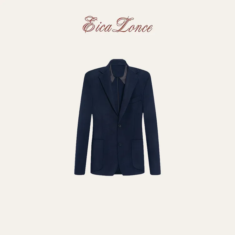 雅心Eicalonc 小山羊绒秋冬季老钱手工珠边西装 SN80474*SN80475