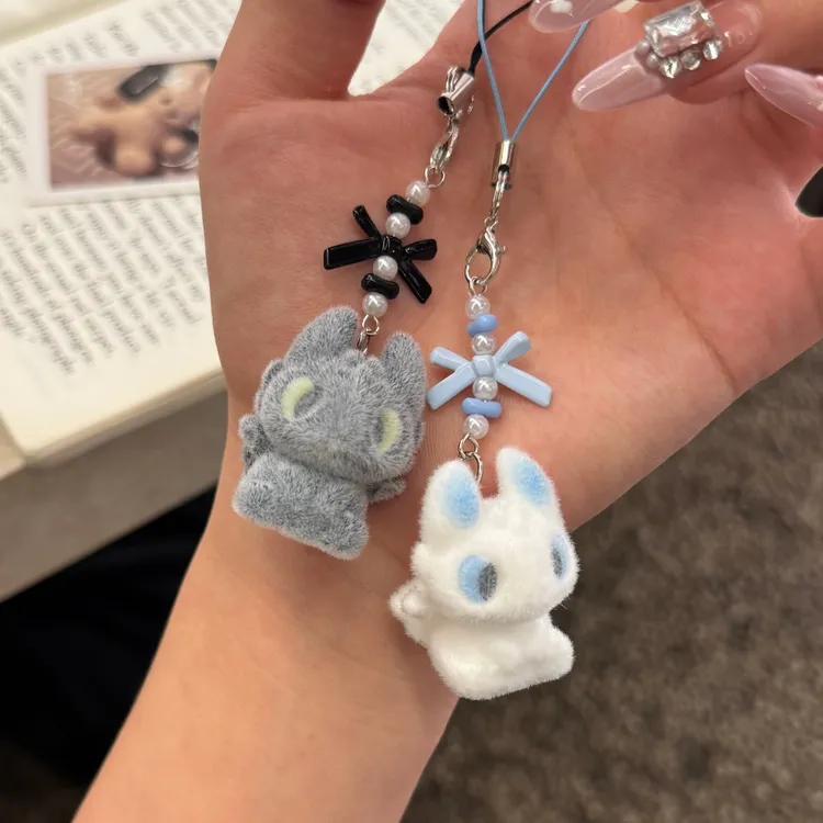 训龙高手钥匙扣可爱无牙仔和光煞情侣闺蜜钥匙链学生包包挂件礼物