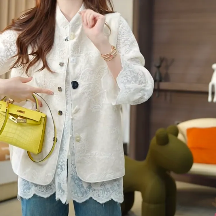 设计感多扣马甲国风马夹女2025新款春季气质轻奢时尚百搭上衣
