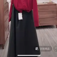 【原歌】YG秋上新高腰显瘦气质压褶西装半身裙女YG899