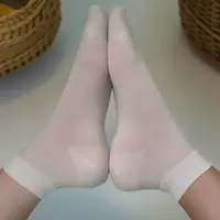 桑蚕丝袜子女，冰丝凉感透气夏袜