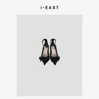 i-EAST 派对高跟鞋~甜美蝴蝶结尖头高跟鞋-4C  PS7179