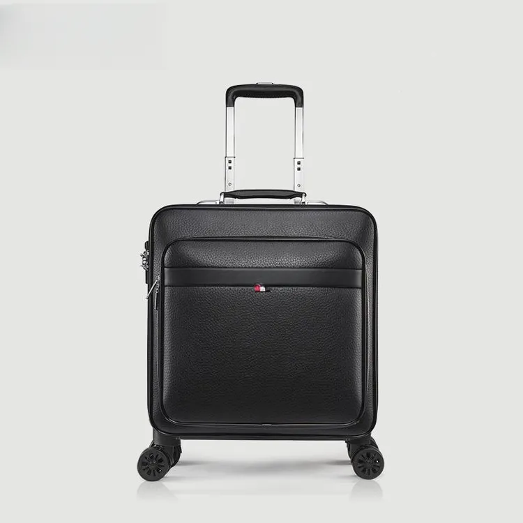 商务拉杆箱男万向轮20寸登机箱16寸皮箱女行李箱旅行箱子休闲