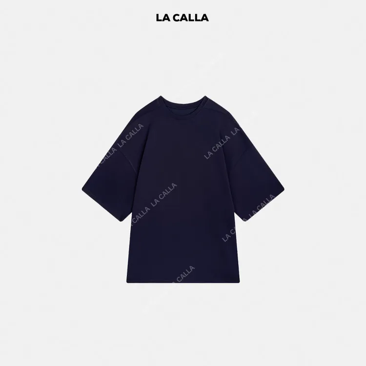 LA CALLA R大T简约显瘦气质经典纯色短袖YY1325