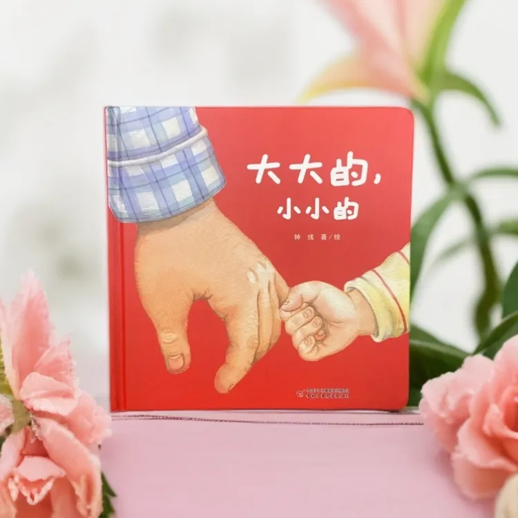 婴幼儿认知启蒙图画书大大的小小的精装硬壳幼儿园绘本