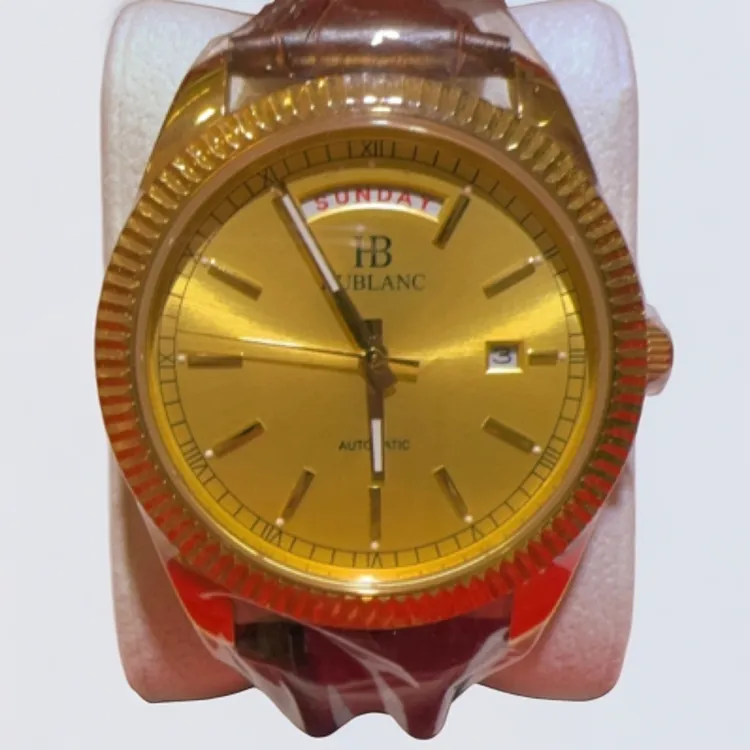 男士金表日志进口自动机械机芯腕表潮流时尚商务手表