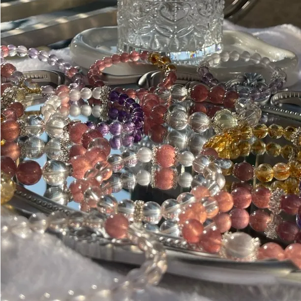 白水晶紫水晶草莓晶灰月光直播间链接