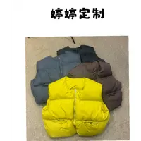 【婷婷定制】秋冬新款棉服无袖背心马甲