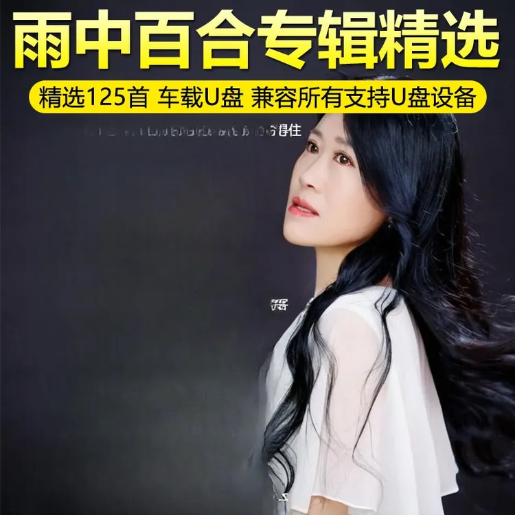 雨中百合专辑车载U盘歌曲流行伤感情歌无损高音质音乐车用USB优盘