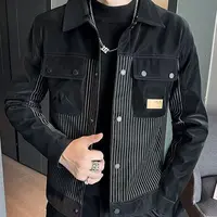 H-21皮衣外套男韩版修身百搭休闲