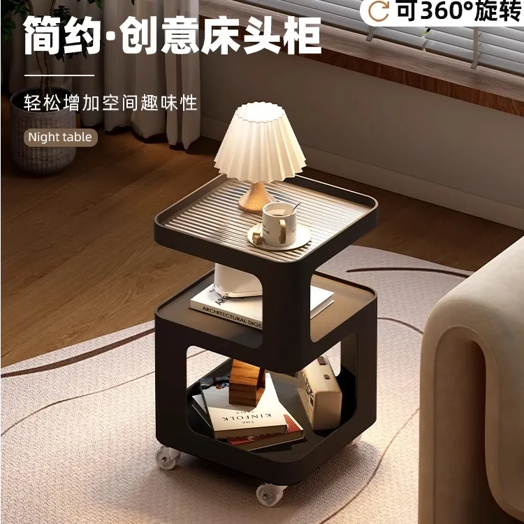 北欧沙发边几个性创意几何设计铁艺网红小茶几520现代简约小茶桌