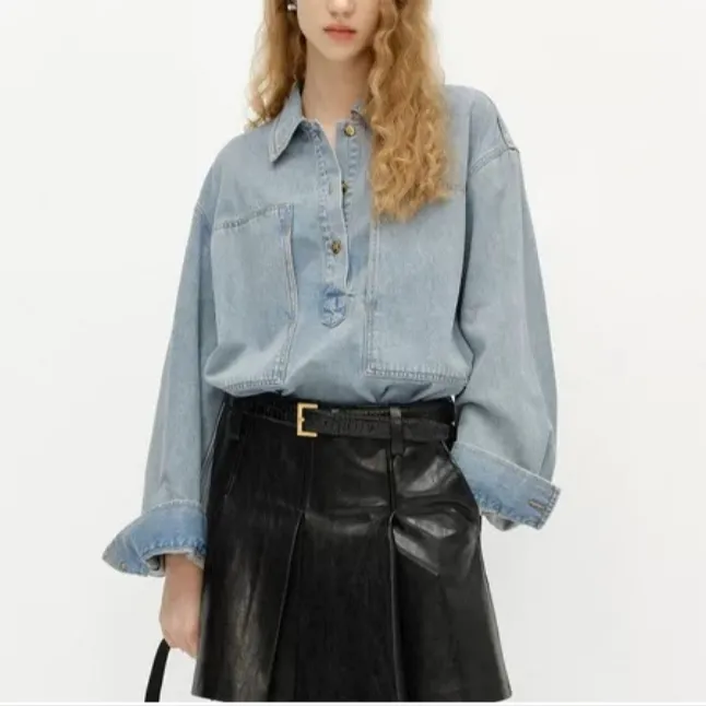 MO家女士牛仔上衣高货外套设计师款