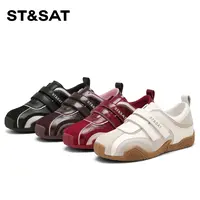 【星期六】网红休闲鞋2025新款舒适百搭阿甘鞋女SSD3112CFW-W