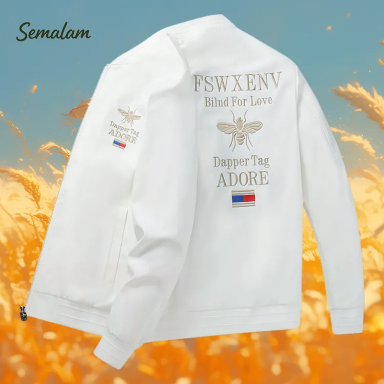 2025春秋季新款韩版潮牌棒球服夹克男士潮流帅气青年刺绣立领外套