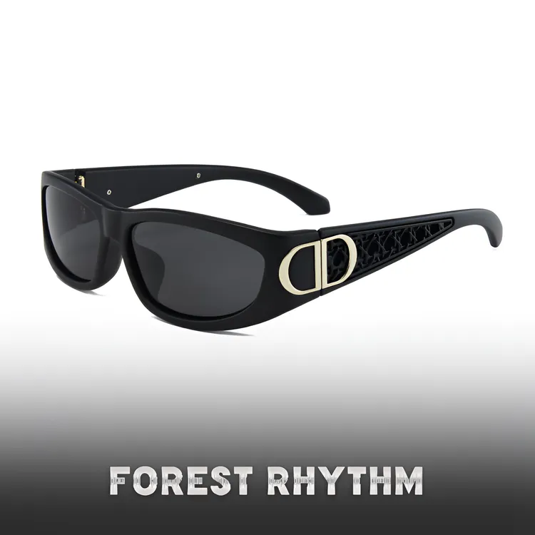 2025新款发箍墨镜女高级感未来科技感防紫外线太阳镜男潮骑行驾驶商品图