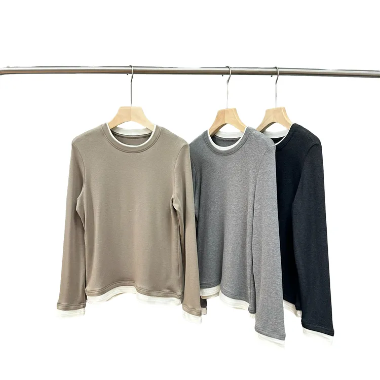 云朵   双11大促休闲弹力打底衫