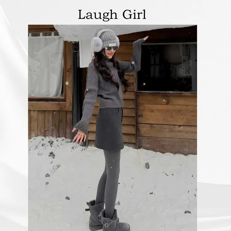 楚楚君 Laugh girl【松弛随性】立领双口袋拉链开衫毛衣WL551036J