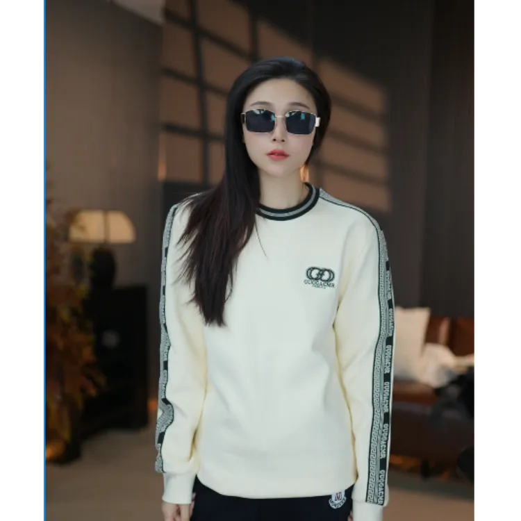 【麦先生】25秋冬男士百搭高级棉感亲肤舒适卫衣极简风复古织带刺绣