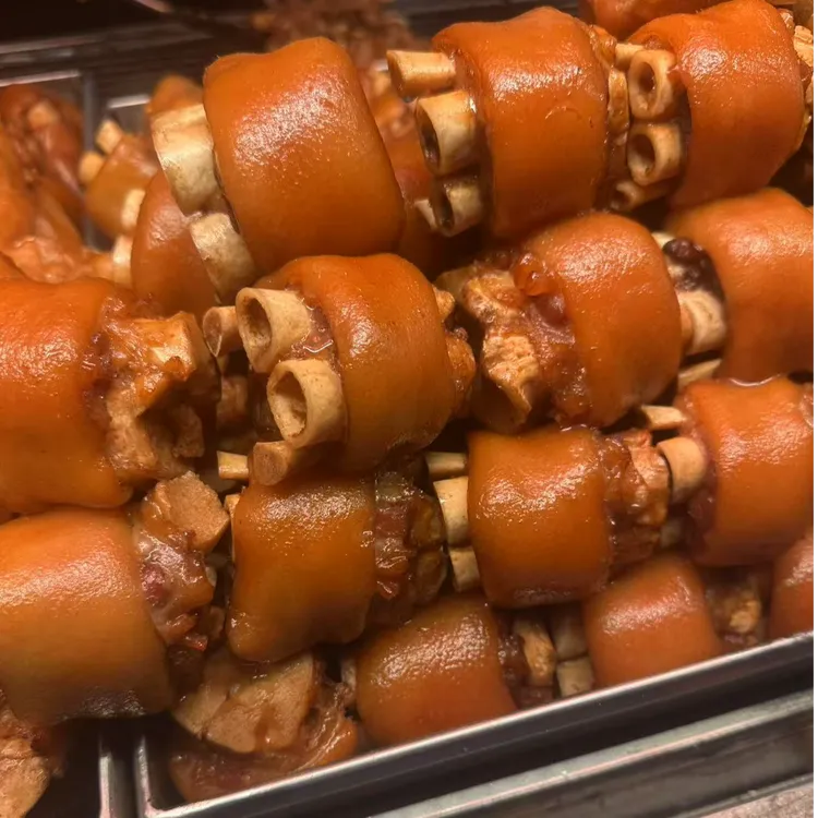 【2斤猪蹄筋】云南经典曲靖自家腌制火腿腳口感美味肉质香味十足净