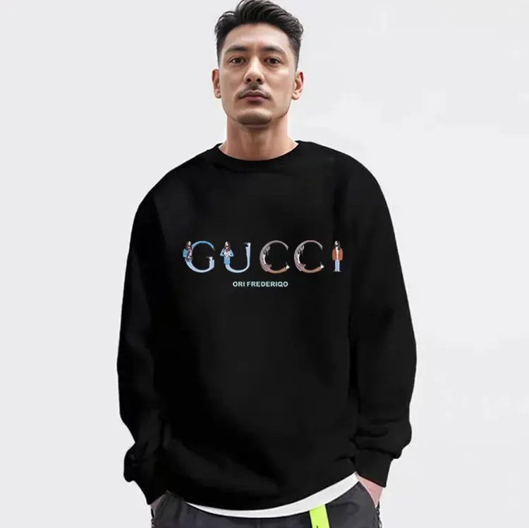 简约纯色内搭加绒卫衣男冬款圆领白色上衣2025新款爆款春秋季长袖