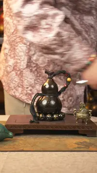 【闪购商品】506大漆葫芦一物一拍记葫堂出品