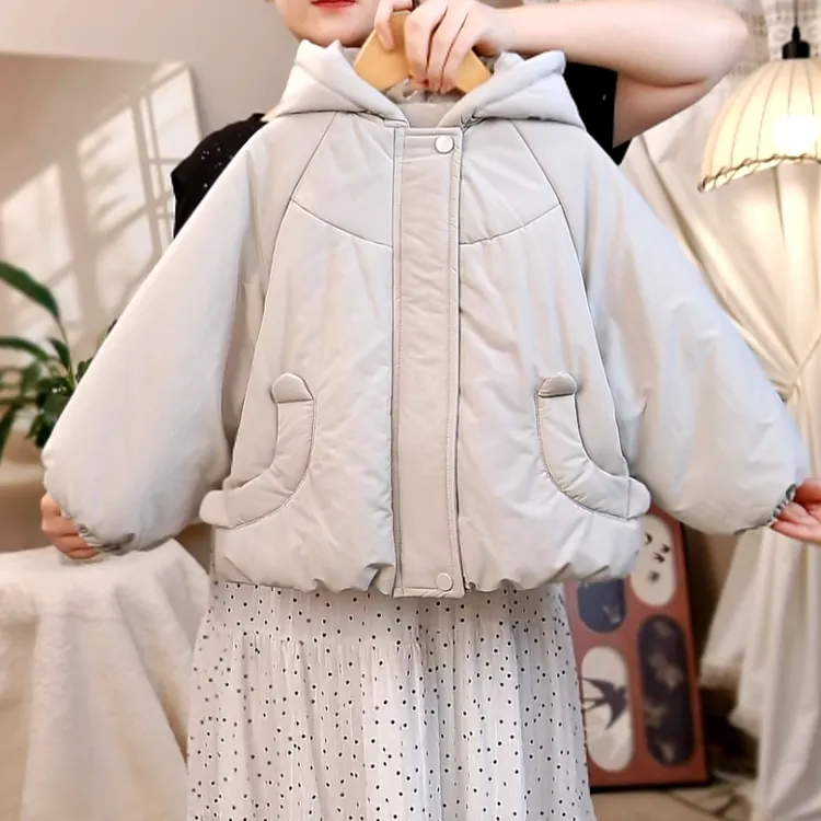 女童加绒加厚冬季棉服冬季外套休闲舒适韩版洋气时髦百搭洋气时尚