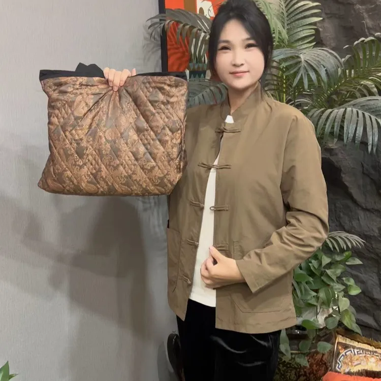 0471男士时尚休闲百搭唐装薄面外套