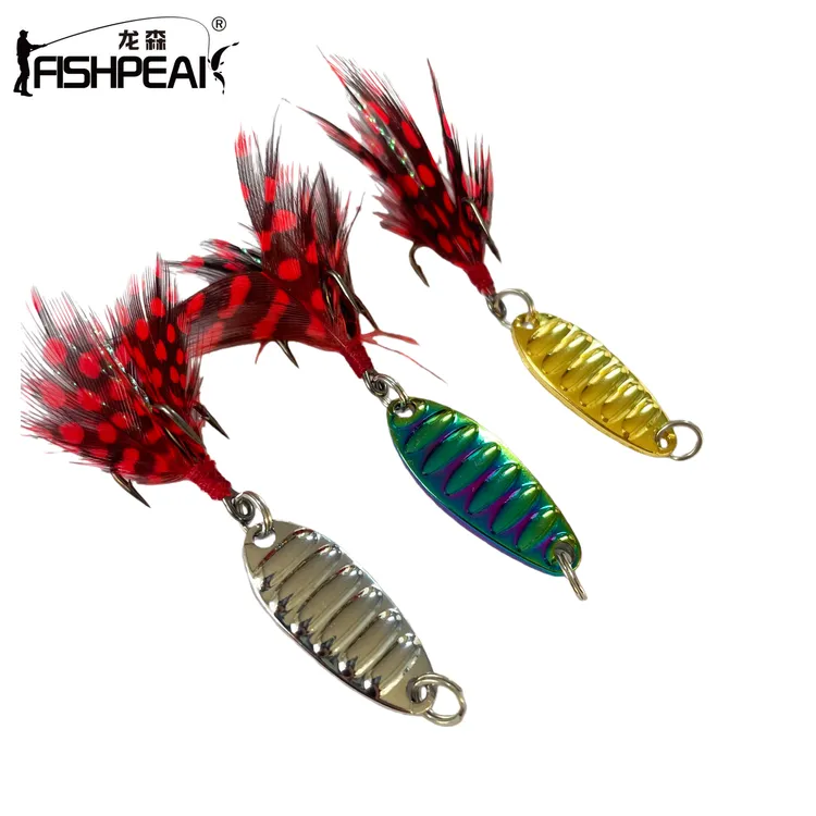 龙森平振亮片2.5克3.5克5克7克10克15克20克远投微物路亚饵仿生饵