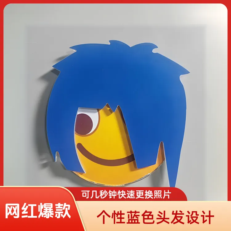 杀马特表情原创磁吸炫酷礼物DIY强磁冰箱贴网红爆款照片快速更换