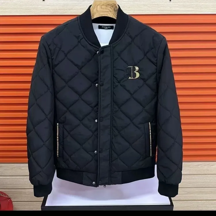 棉服冬季欧货棉衣休闲棒球保暖时尚棉袄潮流修身百搭外套新款男士