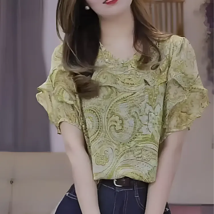 2025夏季百搭质感洋气衬衫减龄纯色小众设计感时尚宽松