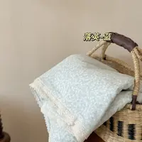 全棉纱布被套花边款 家用单双人被罩