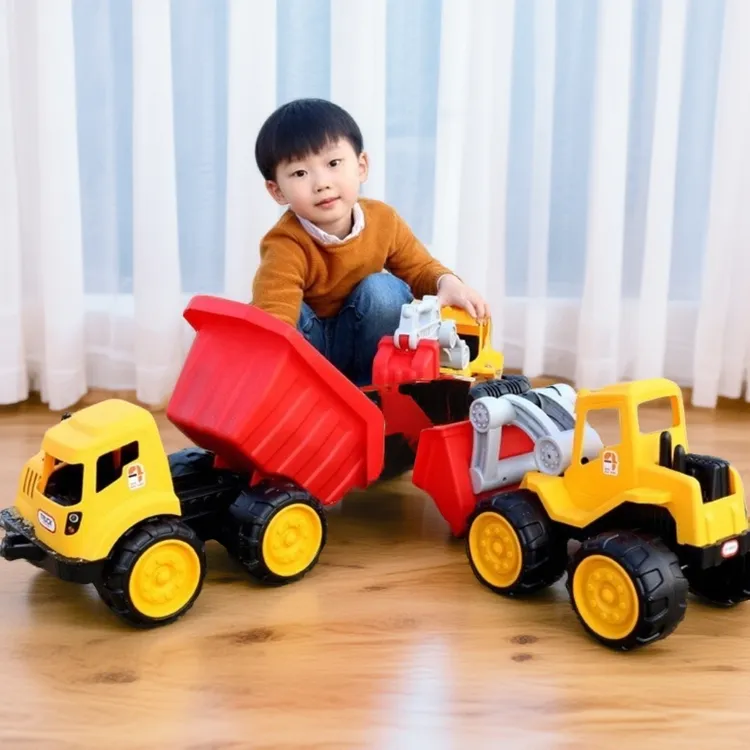 儿童玩具大号多功能挖掘机挖土机玩具车宝宝可坐人铲车滑行车