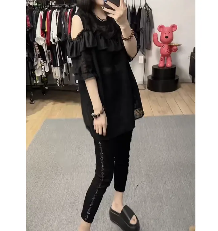 2025夏季时尚潮流百搭精品女装珍23A